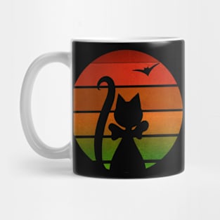 Retro cat Mug
